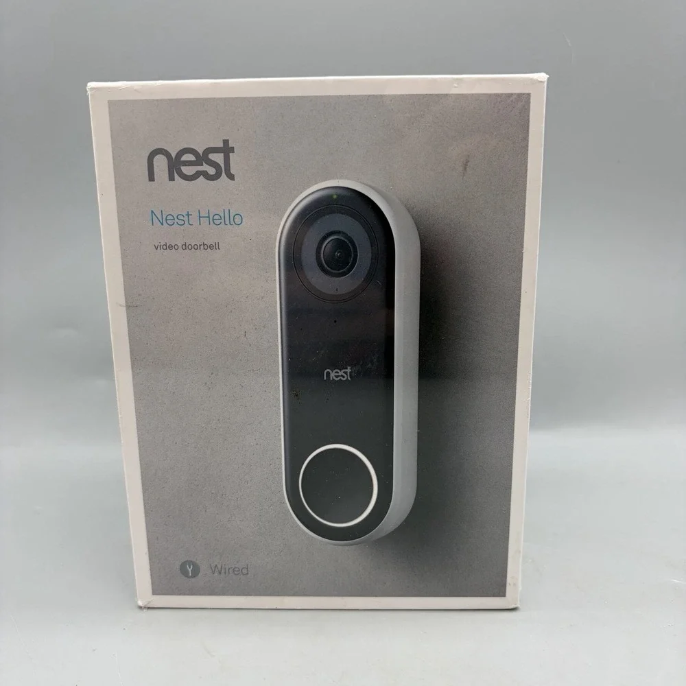 Google Nest Hello WIRED Smart Video Doorbell (NC5100US) - Sealed